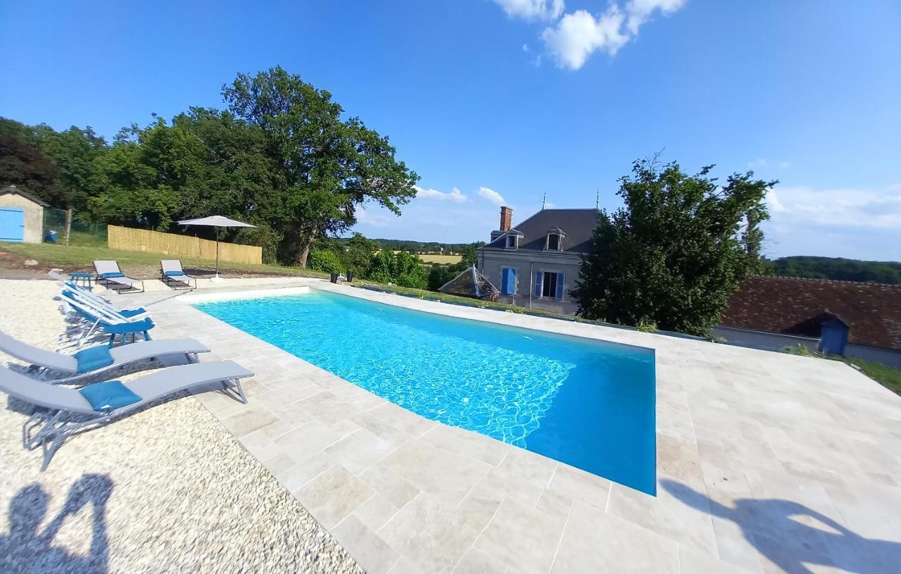 Villa Du Cerf Thibault Le Blanc Exteriör bild